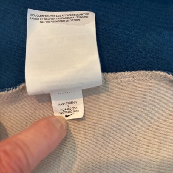 EUC Nike Tech Fleece Full-Zip Hoodie 'Cream Court Blue' - Picture 6 of 6